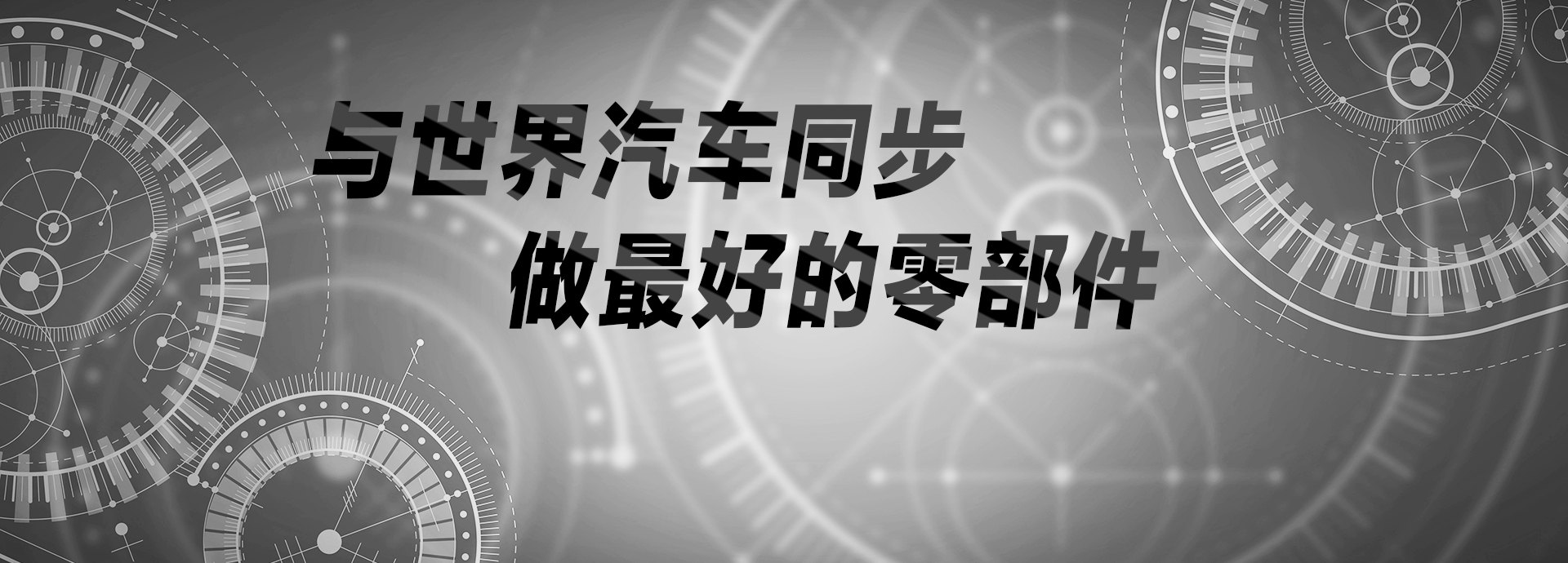 與世界汽車同步，做最好的零部件